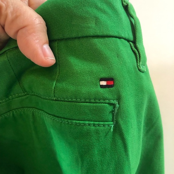 Tommy Hilfiger Kelly Green, Chino Pants, Straight Leg, Preppy Cotton, Women’s 8 - Picture 10 of 17